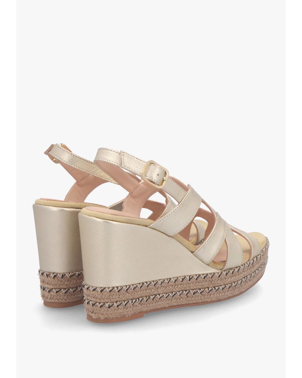 Daniel Natural Josie Espadrille Wedge Sandals