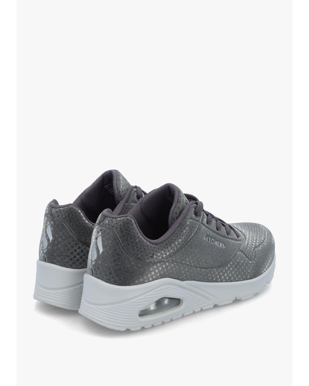 Skechers Gray Uno Disco Nite Trainers