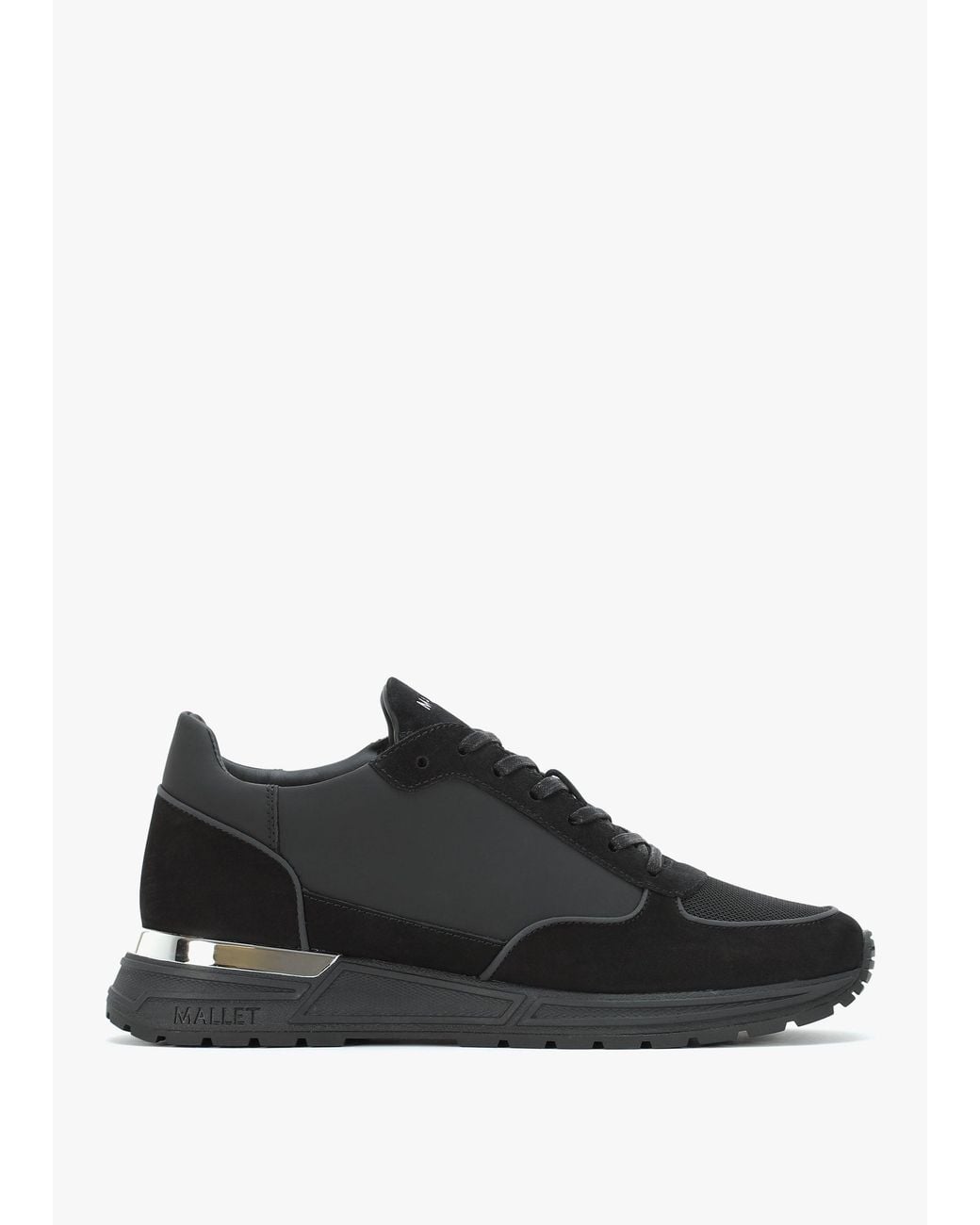Mallet Black Popham Lite Trainers