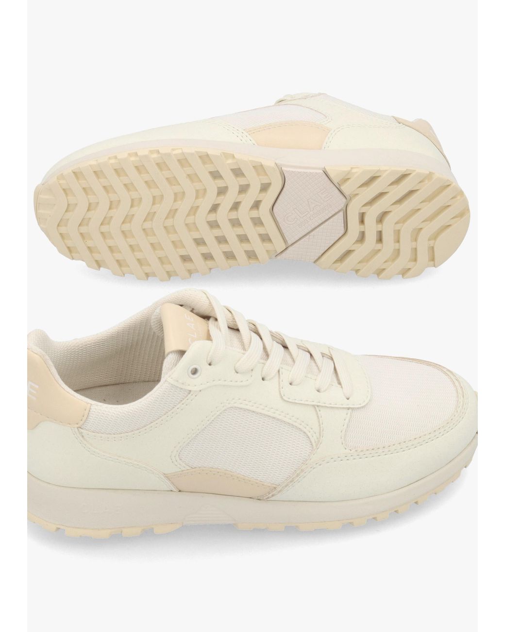 CLAE White Joshua Apple Off Trainers