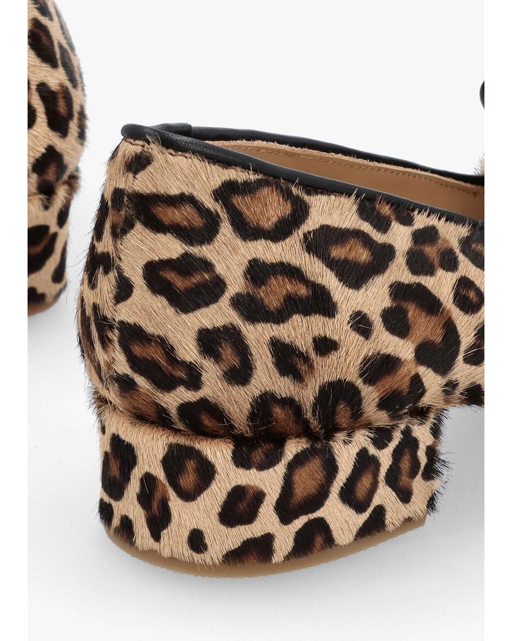 Daniel White Pasco Leopard Pony Hair Snaffle Loafers