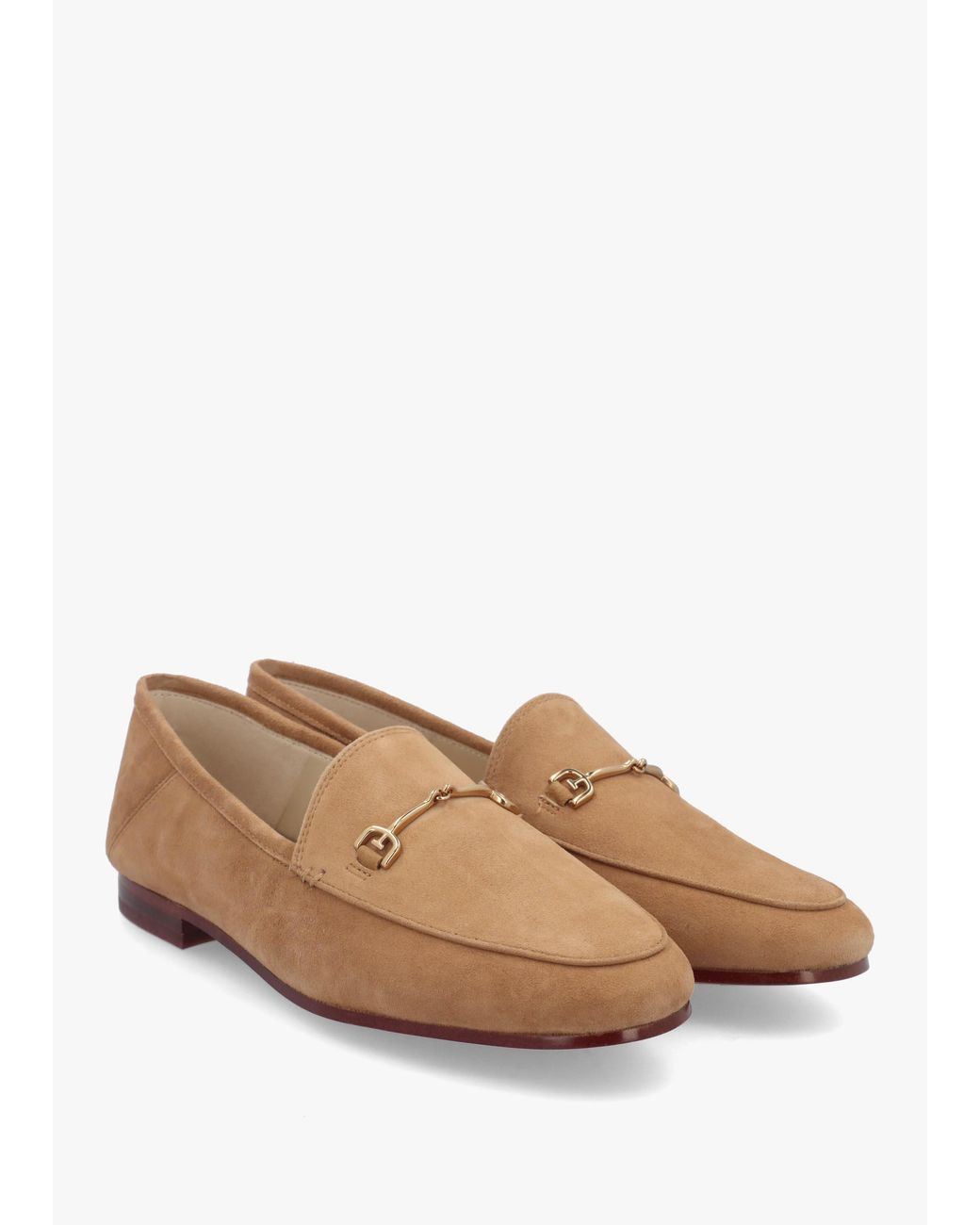 Sam Edelman White Loraine Loafers