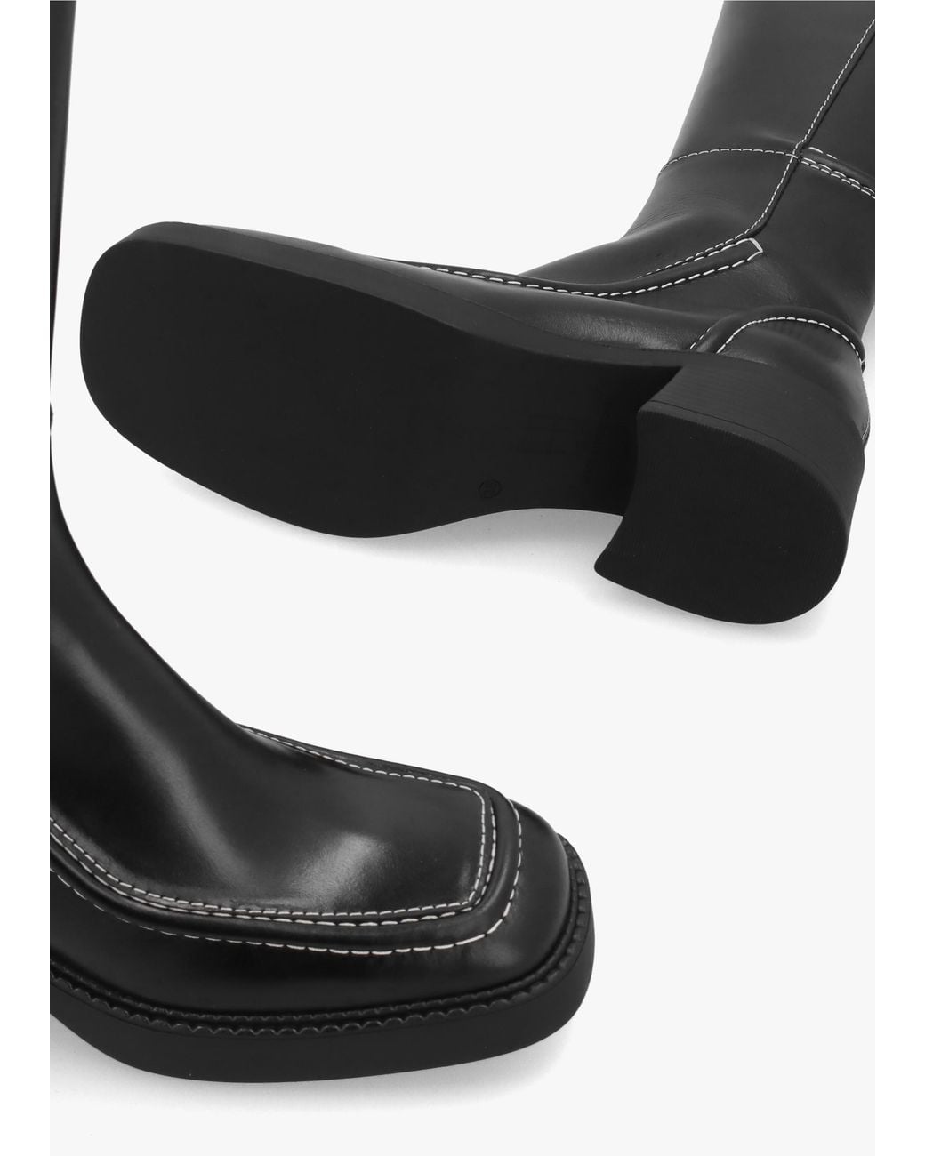 Miista Black Dagmara Calf Boots