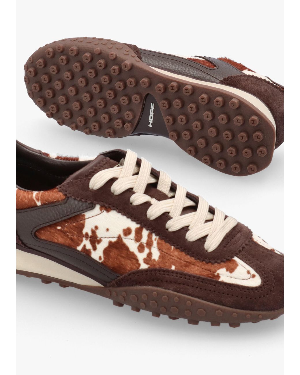 HOFF Brown Bridge Mkii Print Trainers