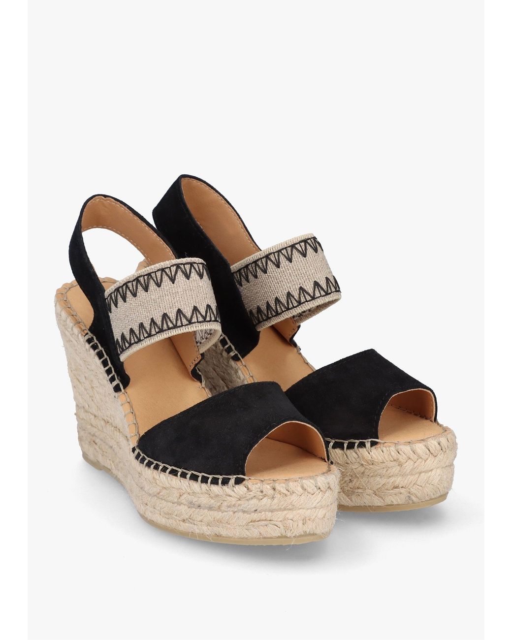 Daniel Black Istitch Wedge Espadrilles