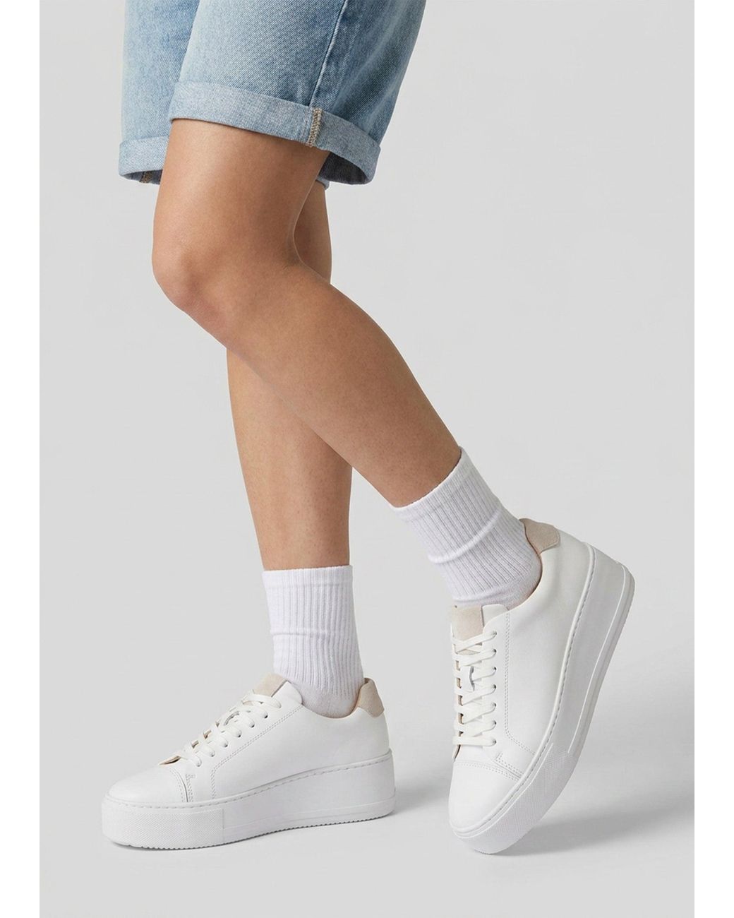 Daniel White Verve Flatform Trainers