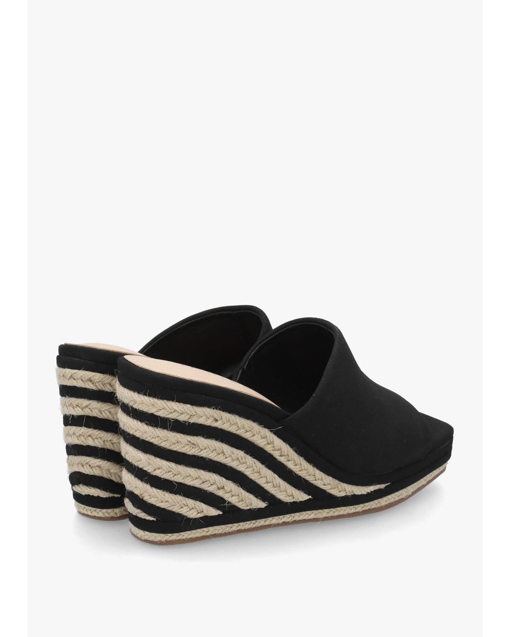 Daniel Black Yana Striped Wedge Espadrilles