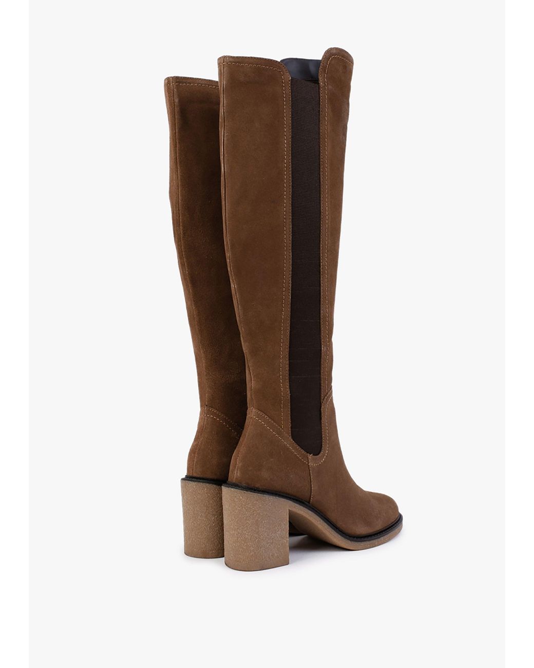 Daniel Brown Seety Knee Boots