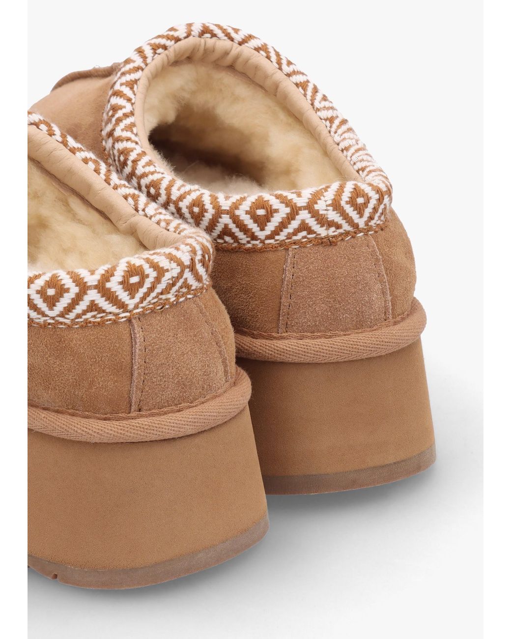 Daniel Brown Somolly Shearling Platform Slippers