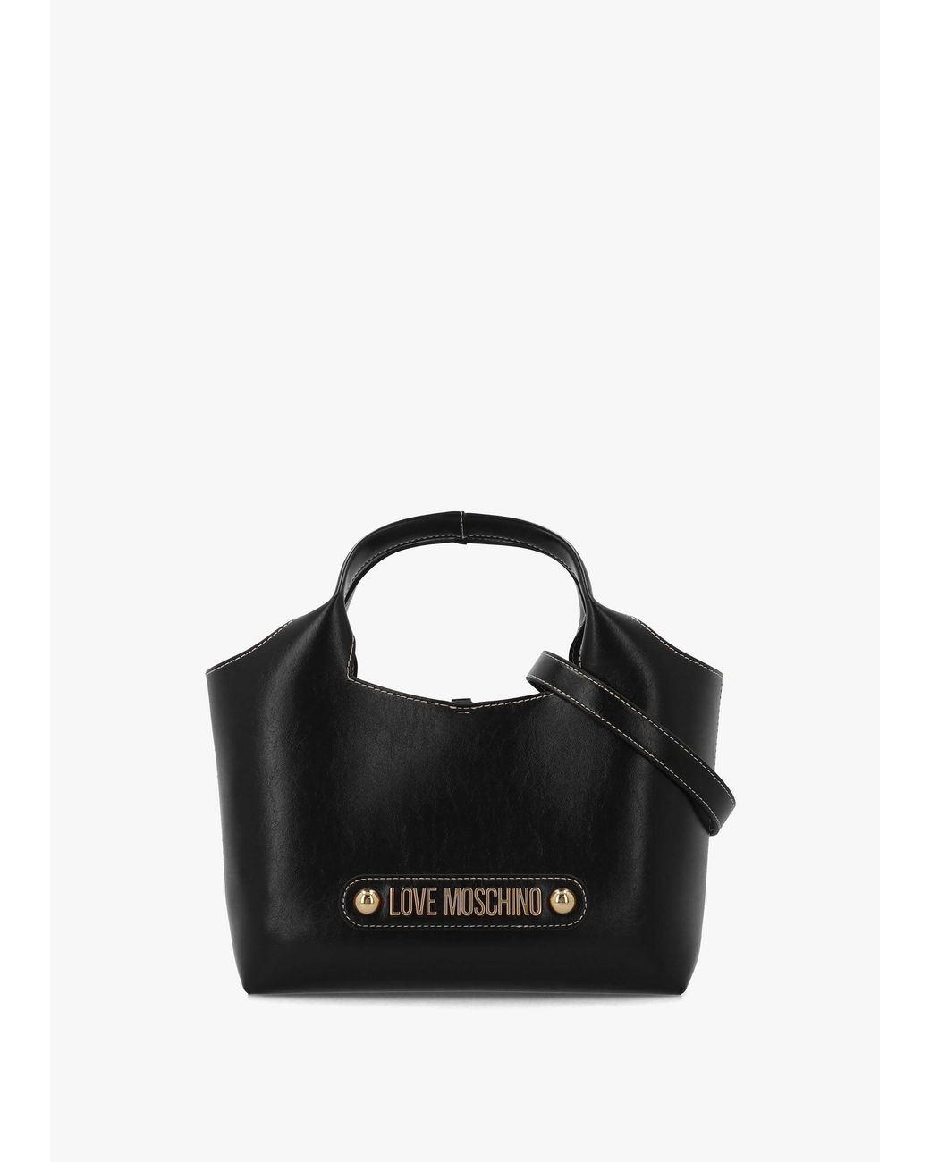 Love Moschino Black Maxi Nero Shopper Bag