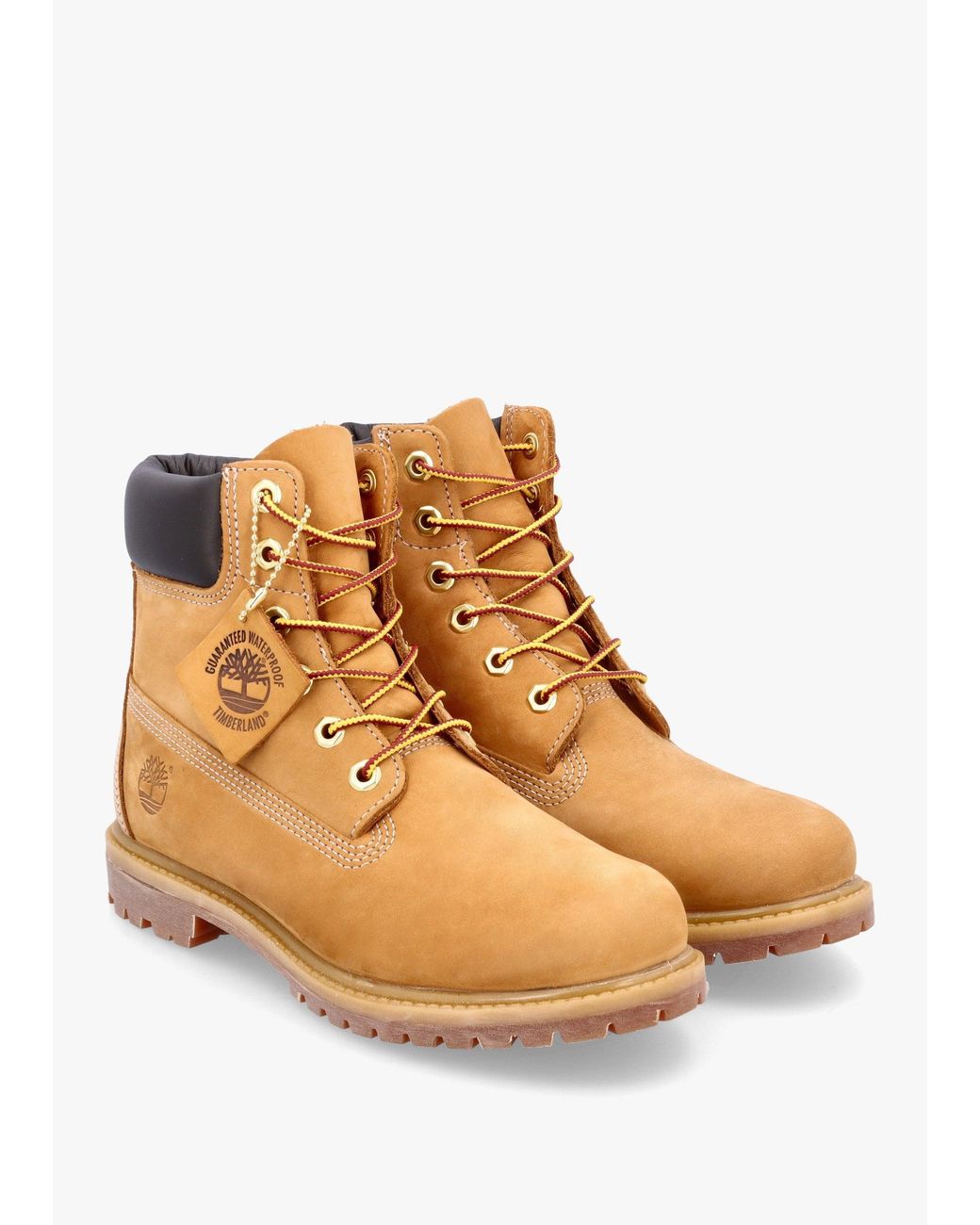 Timberland Brown Premium 6 Inch Waterproof Boots