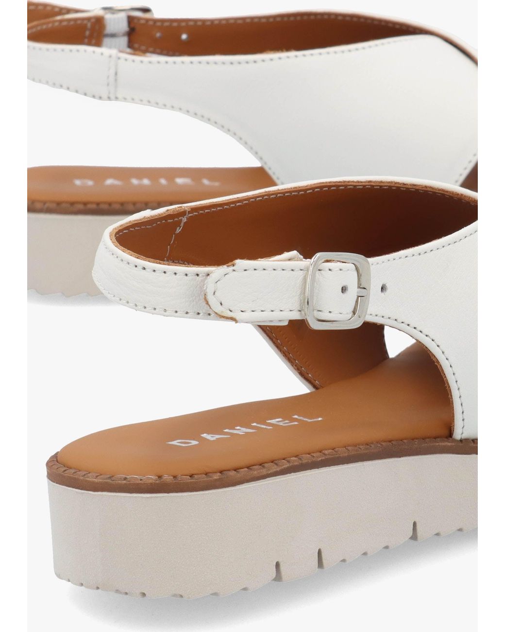 Daniel White Livia Cross Strap Sandals