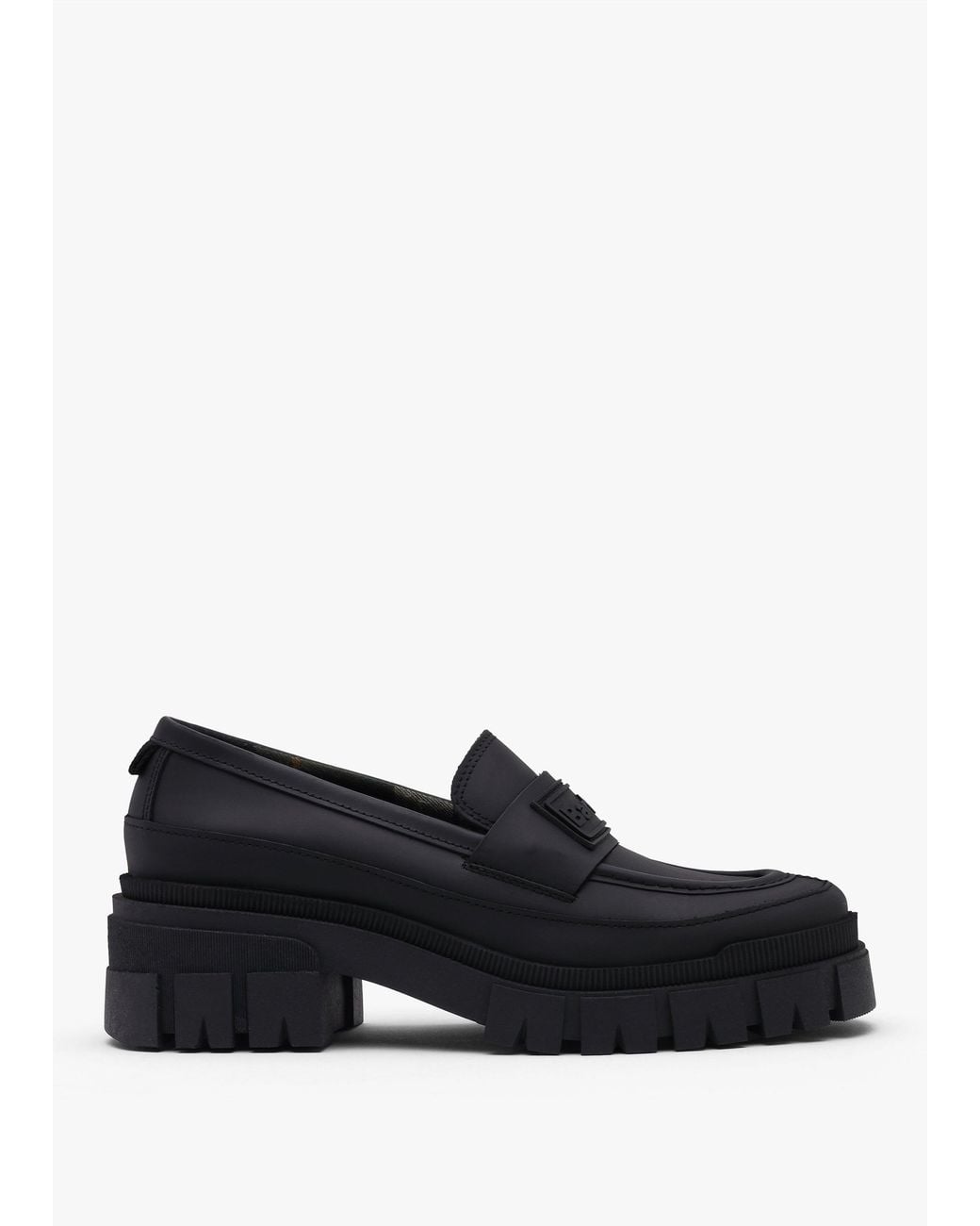 Barbour Black Sara Chunky Loafers
