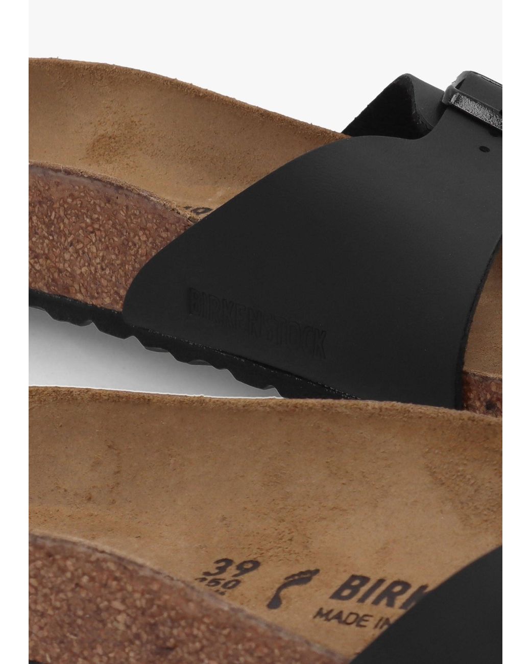 Birkenstock White Madrid Birko-Flor Mules