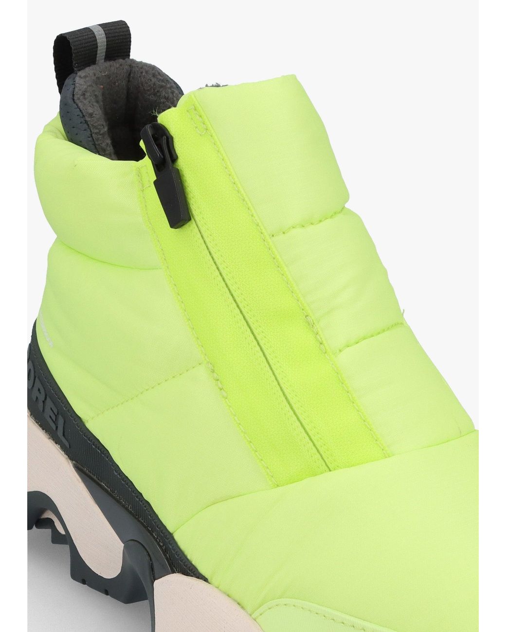 Sorel Green Kinetic Impact Puffy Zip Tippet Grill Waterproof Trainers