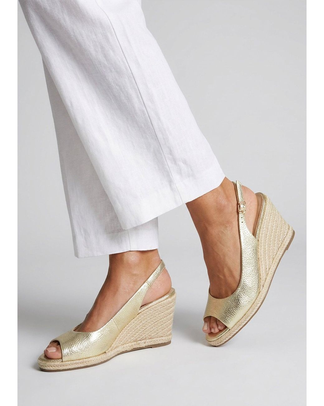 Daniel Natural Ruby Wedge Espadrilles