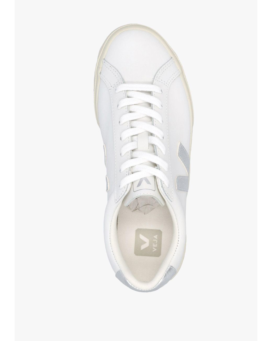 Veja White Esplar Logo Trainers