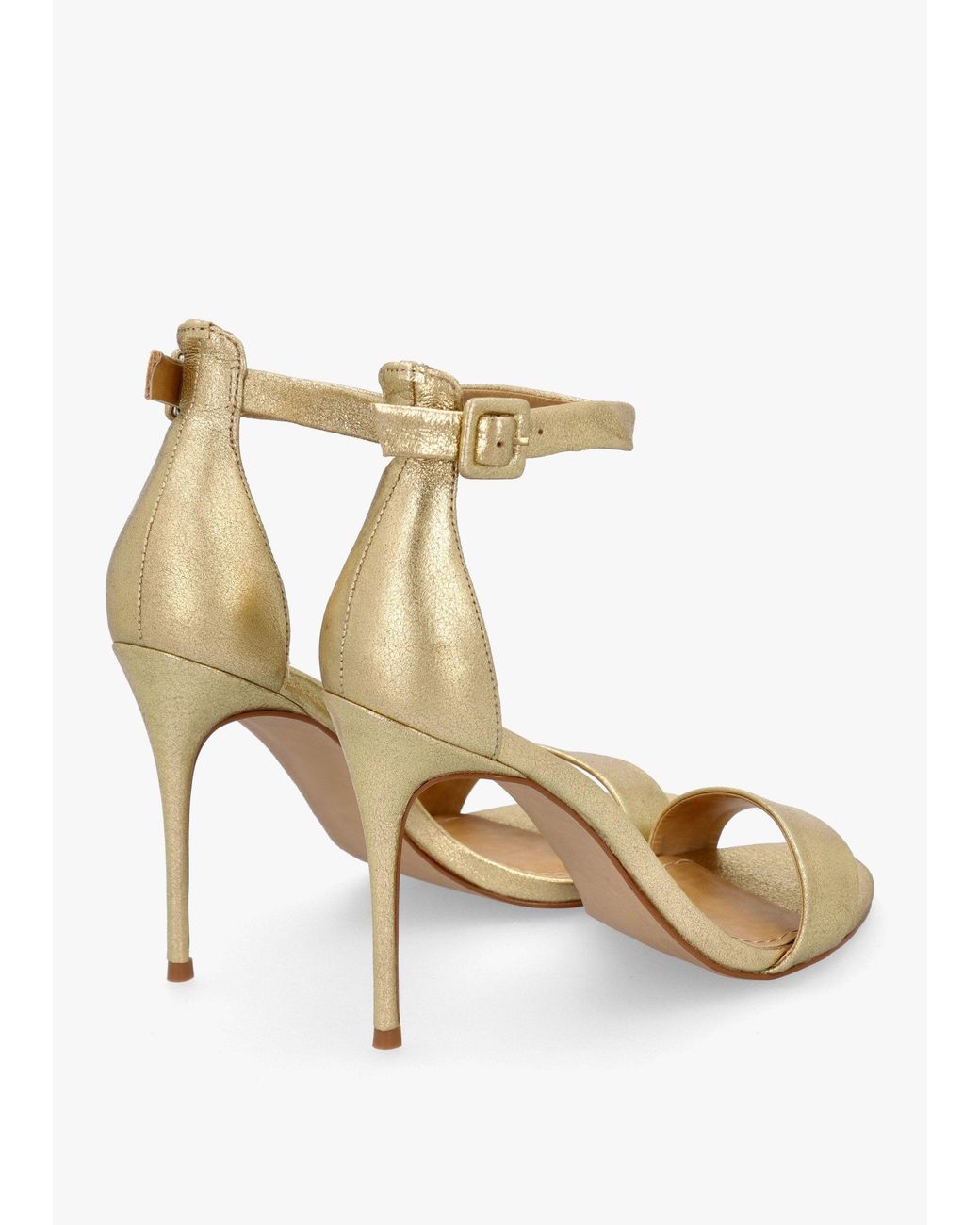 Daniel Metallic Carely Stiletto Heel Sandals