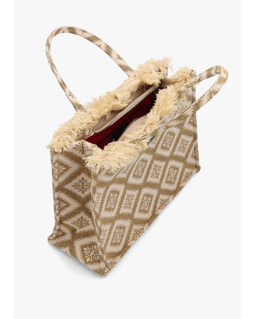 Sorena Metallic One-Of-A-Kind Arhontissa Multicoloured Tote Bag