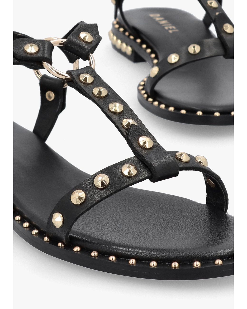 Daniel Multicolor Everlast T Bar Studded Sandals