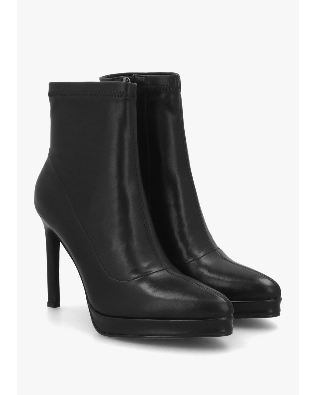 Daniel Black Ranny Vegan Platform High Heel Ankle Boots