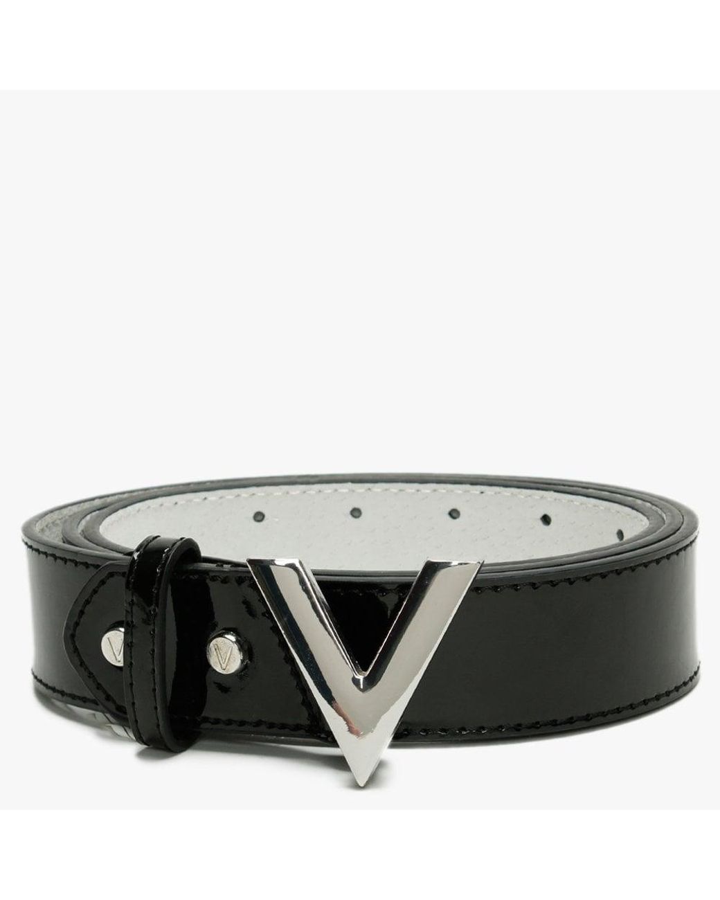 valentino snakeskin belt