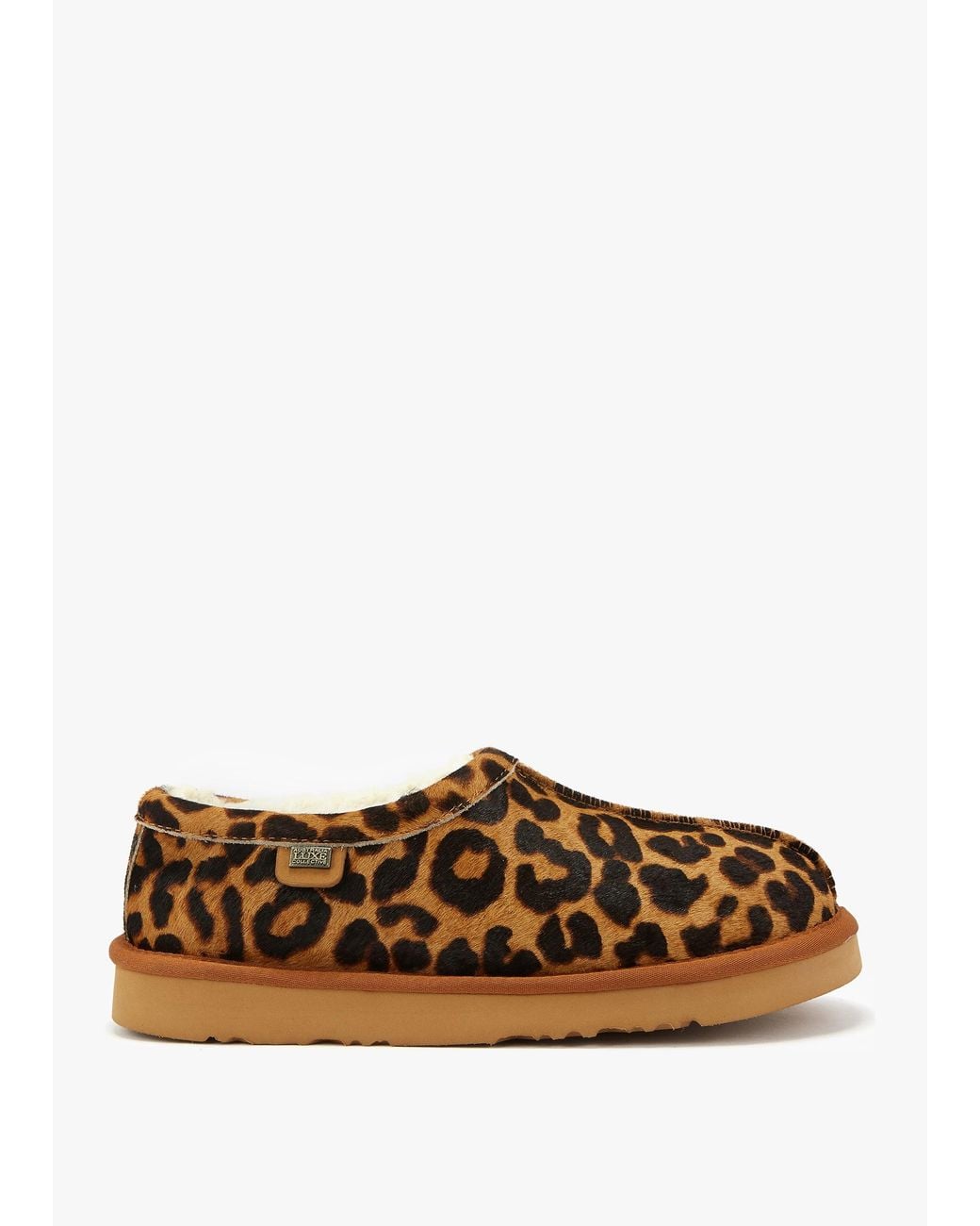 Australia Luxe Brown Outback Leopard Slippers
