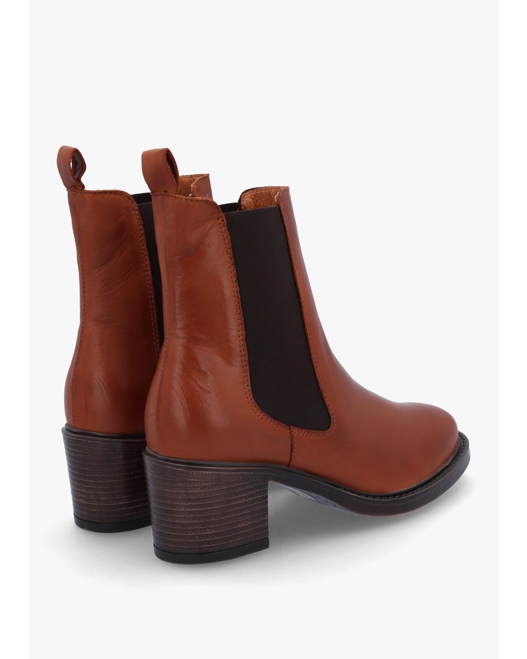 Daniel Brown Ichels Block Heel Chelsea Boots