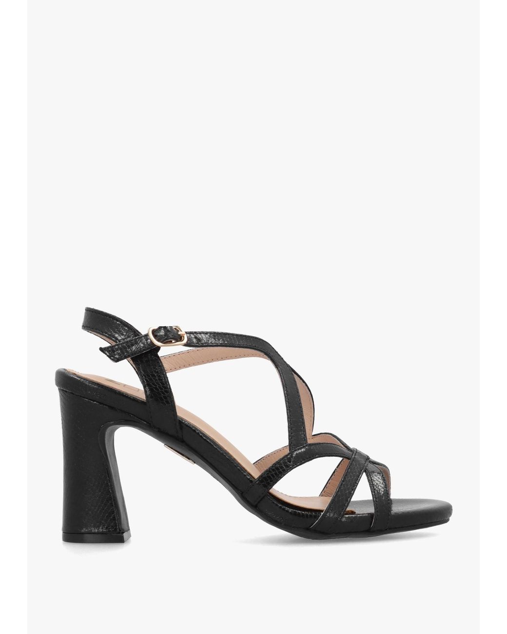 Moda In Pelle White Missani Strappy Heeled Sandals