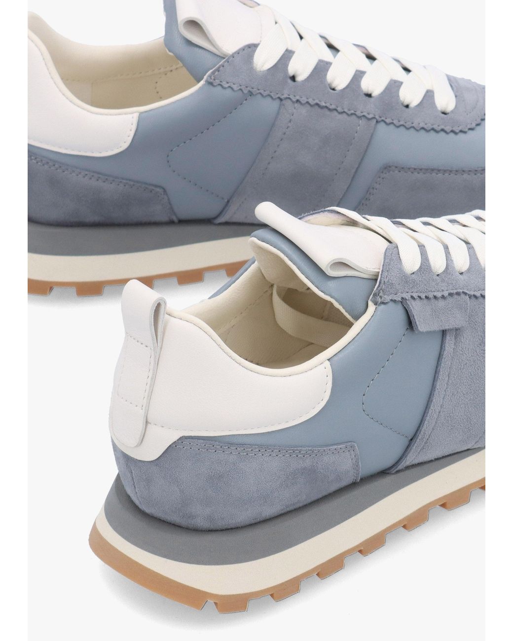 Daniel Blue Aimie Leather Runner Trainers