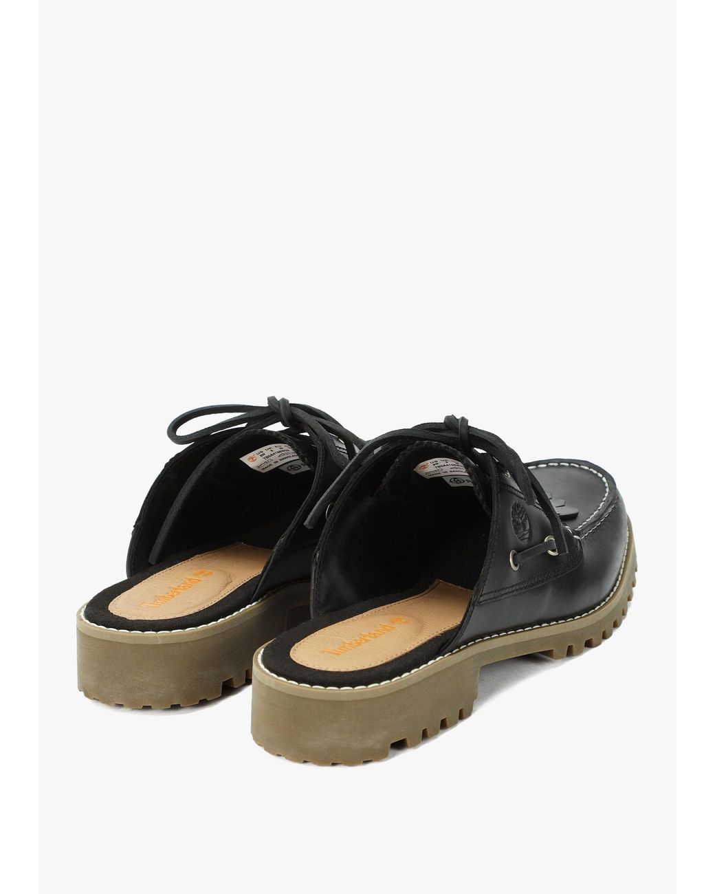 Timberland Black Noreen Backless Mules