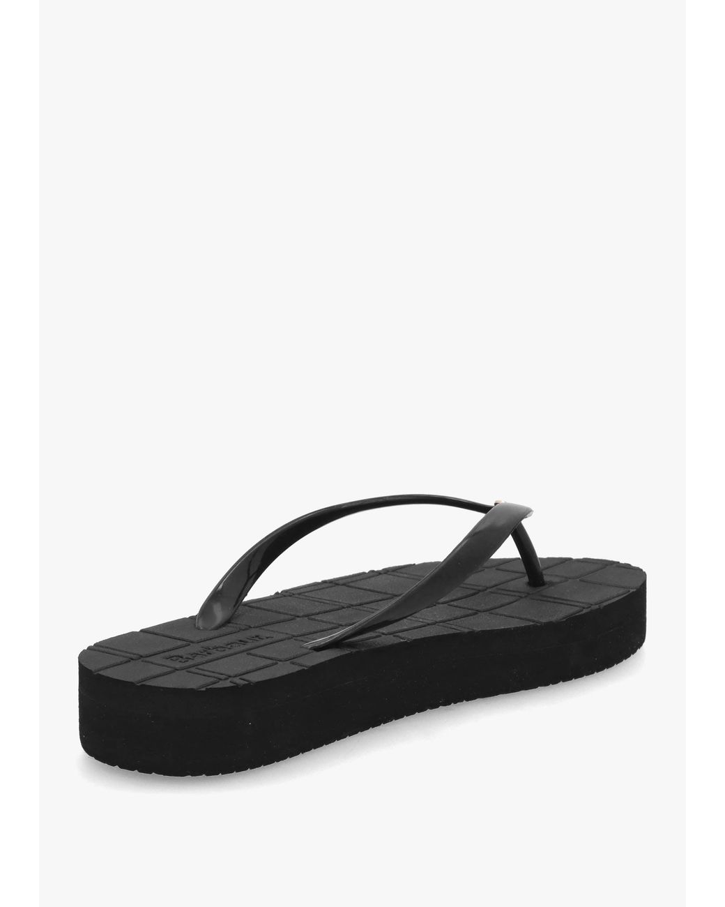Barbour White Tilda Toe Post Flip Flops