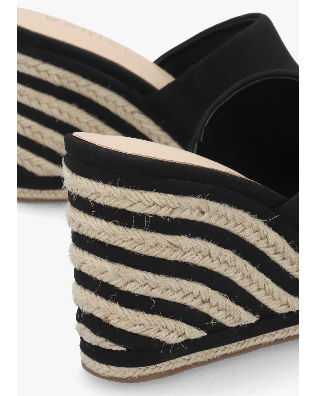 Daniel Black Yana Striped Wedge Espadrilles