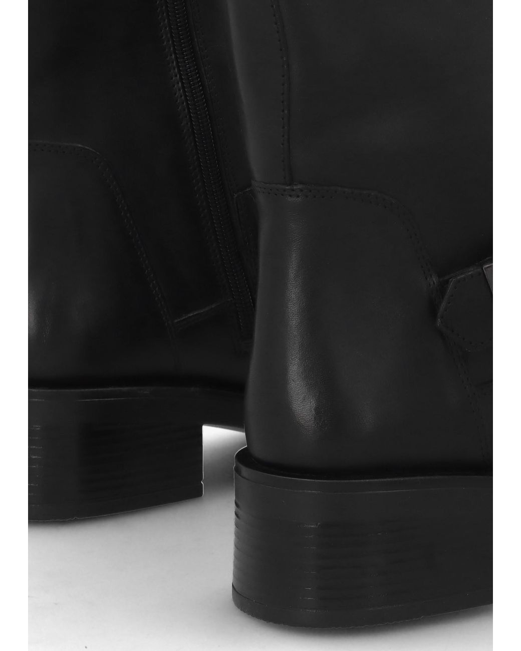 Daniel Black Naomi Buckle Biker Boots