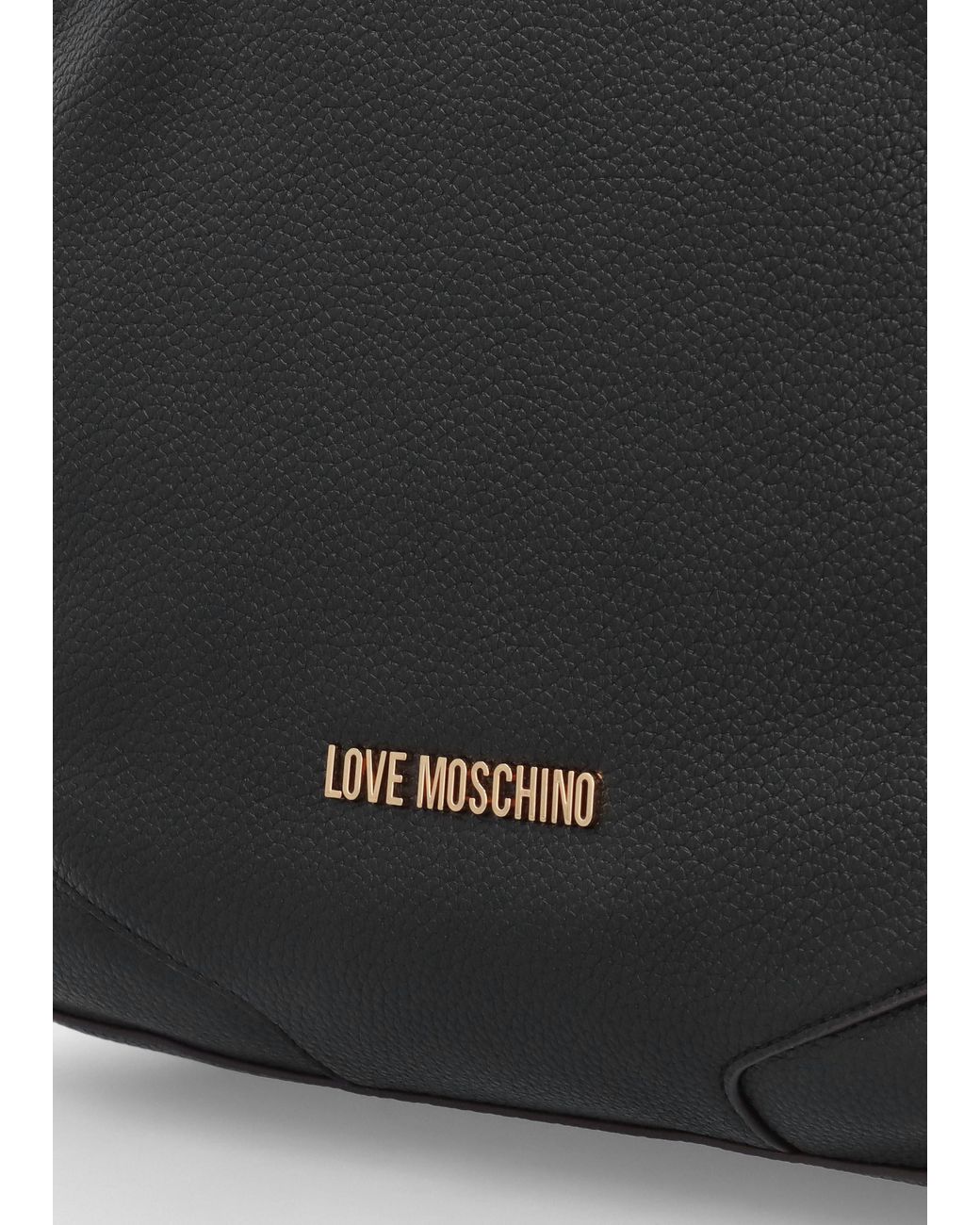 Love Moschino Black Bucket Shopper Bag
