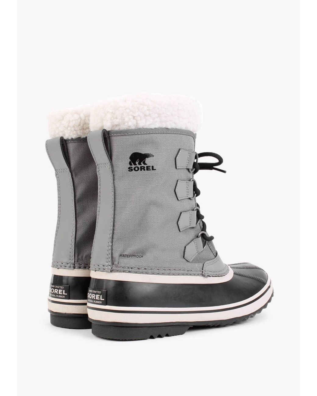 Sorel Gray Winter Carnival Quarry Boots