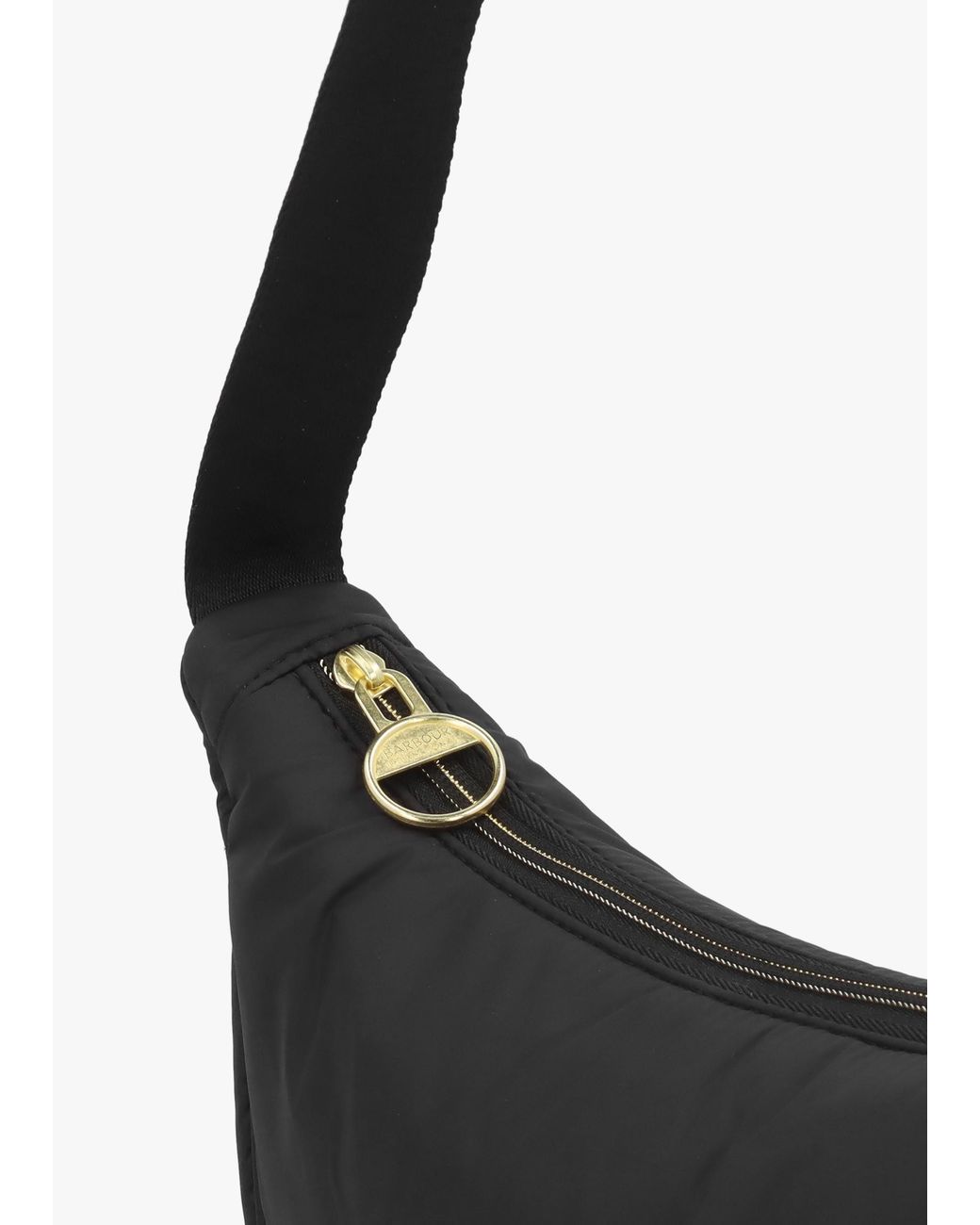 Barbour Black Monaco Sling Cross-Body Bag
