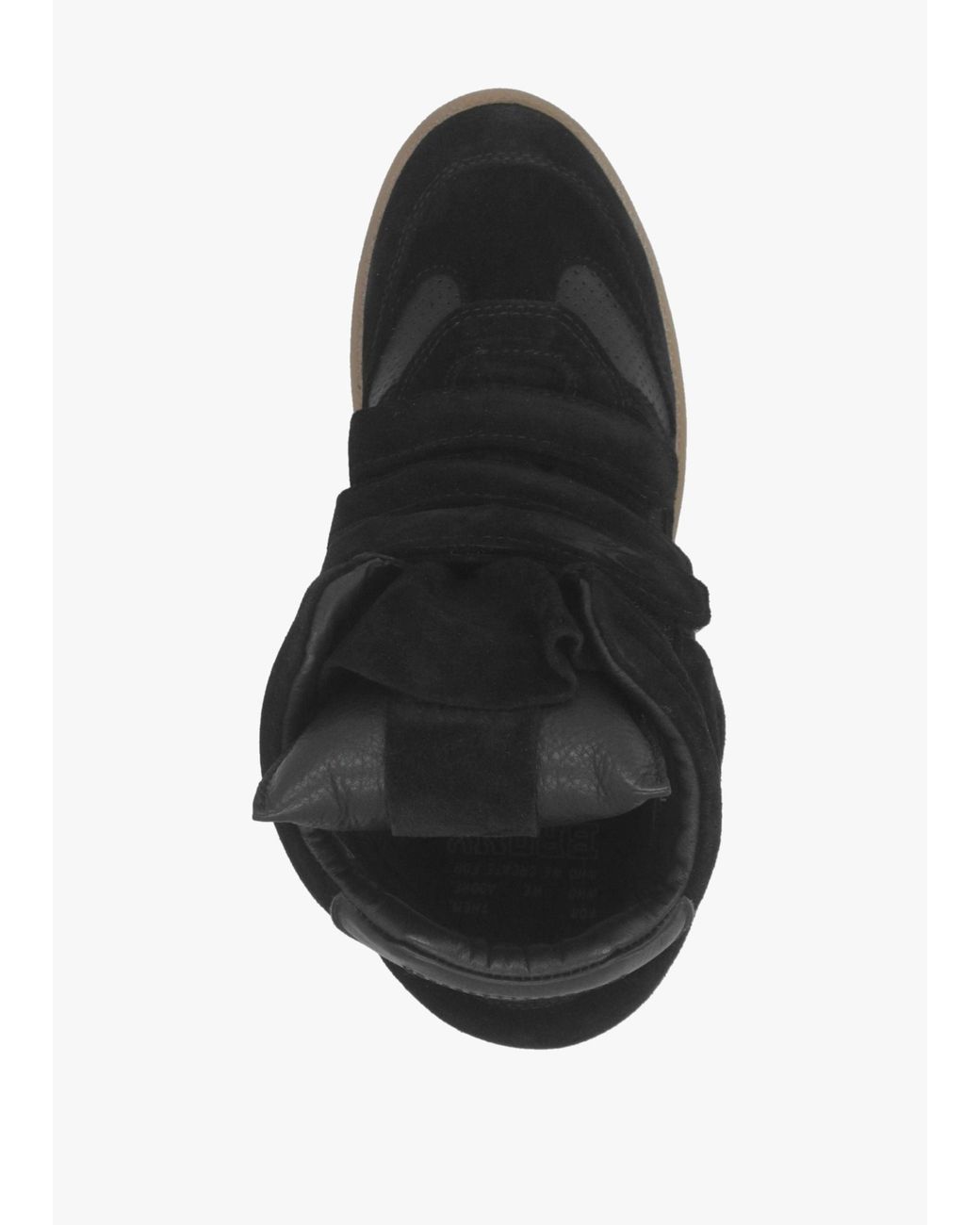 Bronx Black Jae-Yy High Top Wedge Trainers