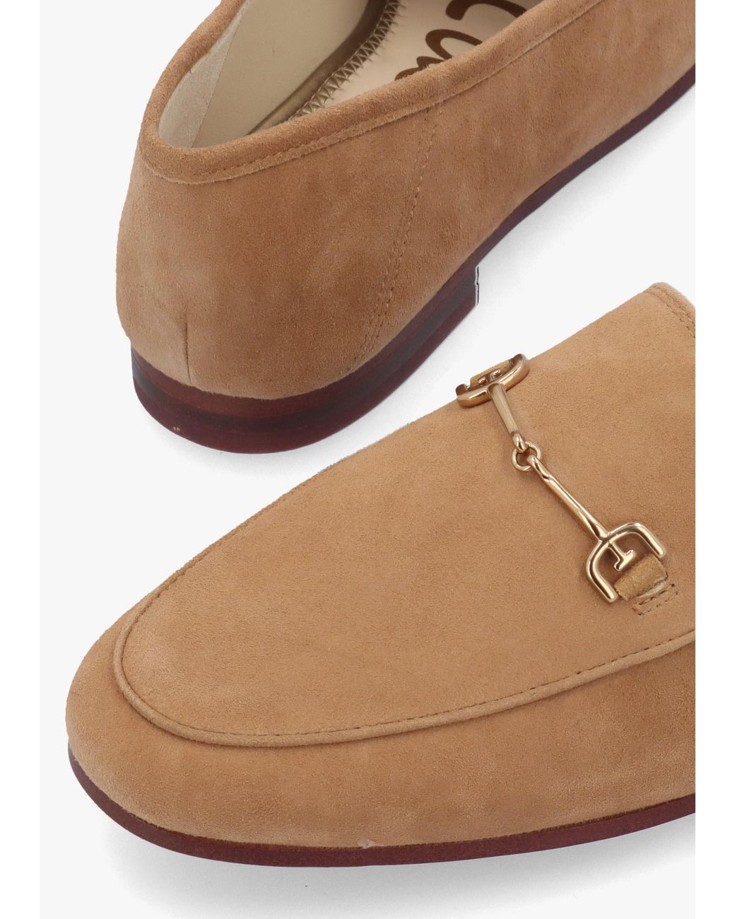 Sam Edelman White Loraine Loafers