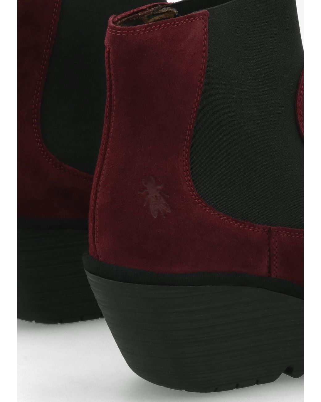 Fly London Brown Yade Wedge Chelsea Boots