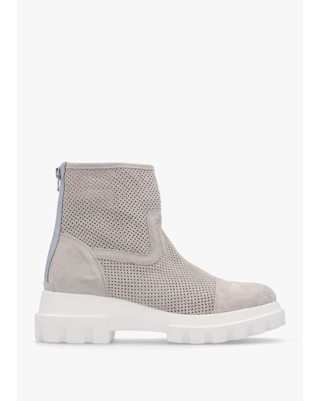 Alpe Multicolor Fennel Perforated Ankle Boots