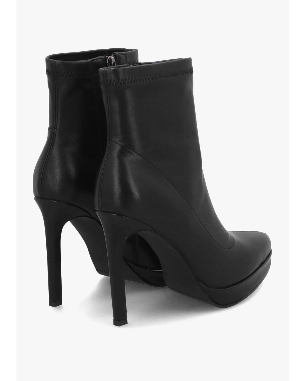Daniel Black Ranny Vegan Platform High Heel Ankle Boots