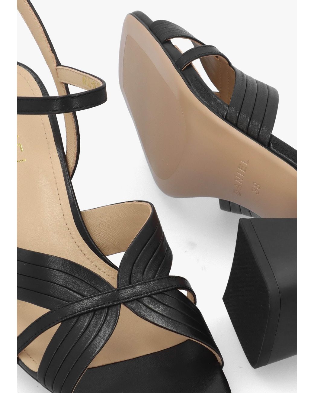Daniel White Savery Mid-Block Heel Sandals