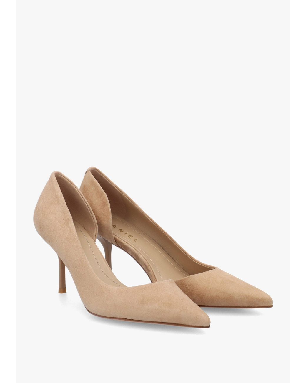 Daniel Multicolor Emma D'Orsay Mid Heel Court Shoes