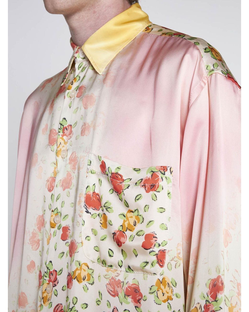 Marni Floral Print Viscose Shirt for Men | Lyst