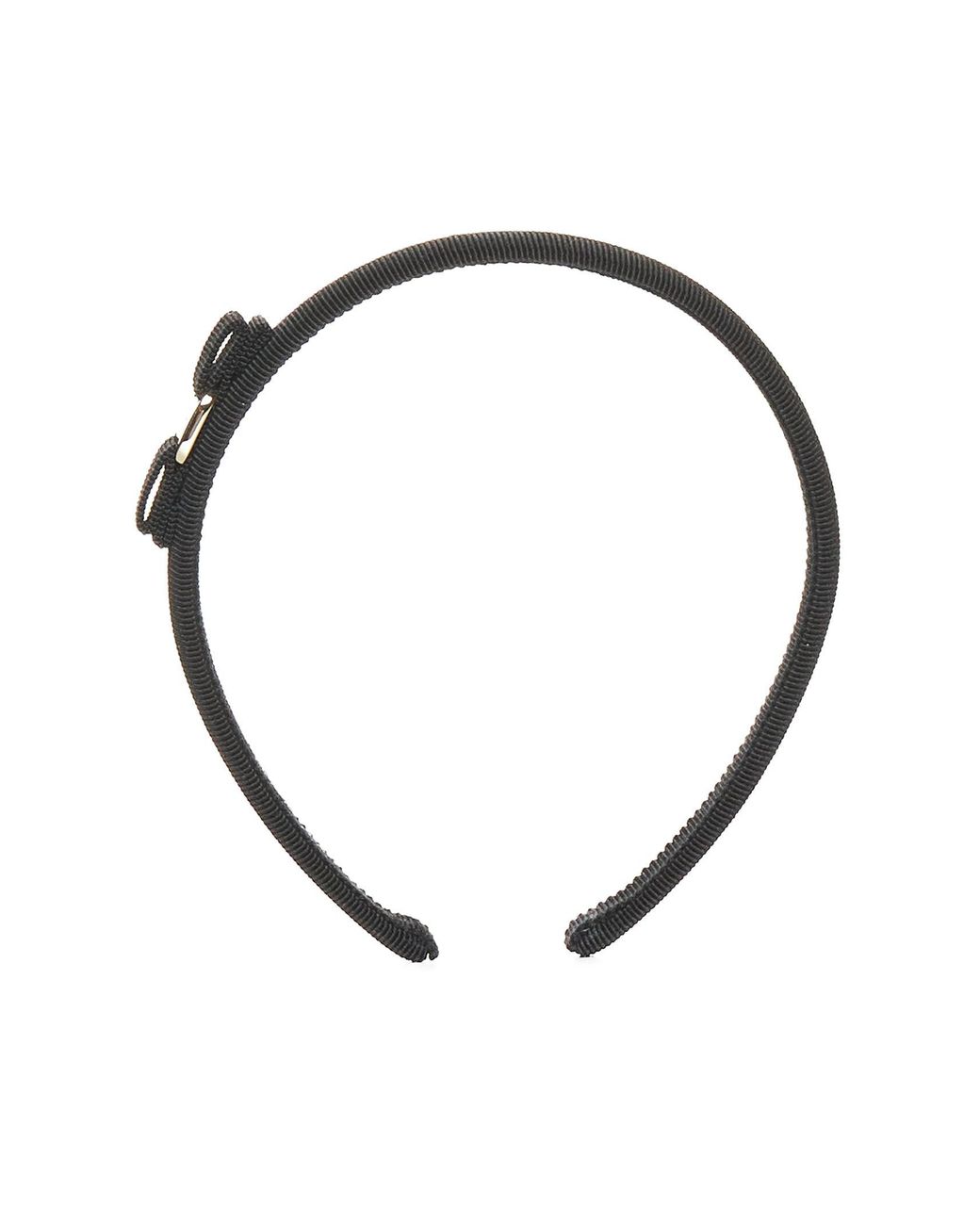 Ferragamo White Vara Grosgrain Headband