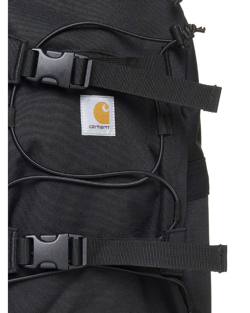 Carhartt Black Kickflip Canvas Backpack for men
