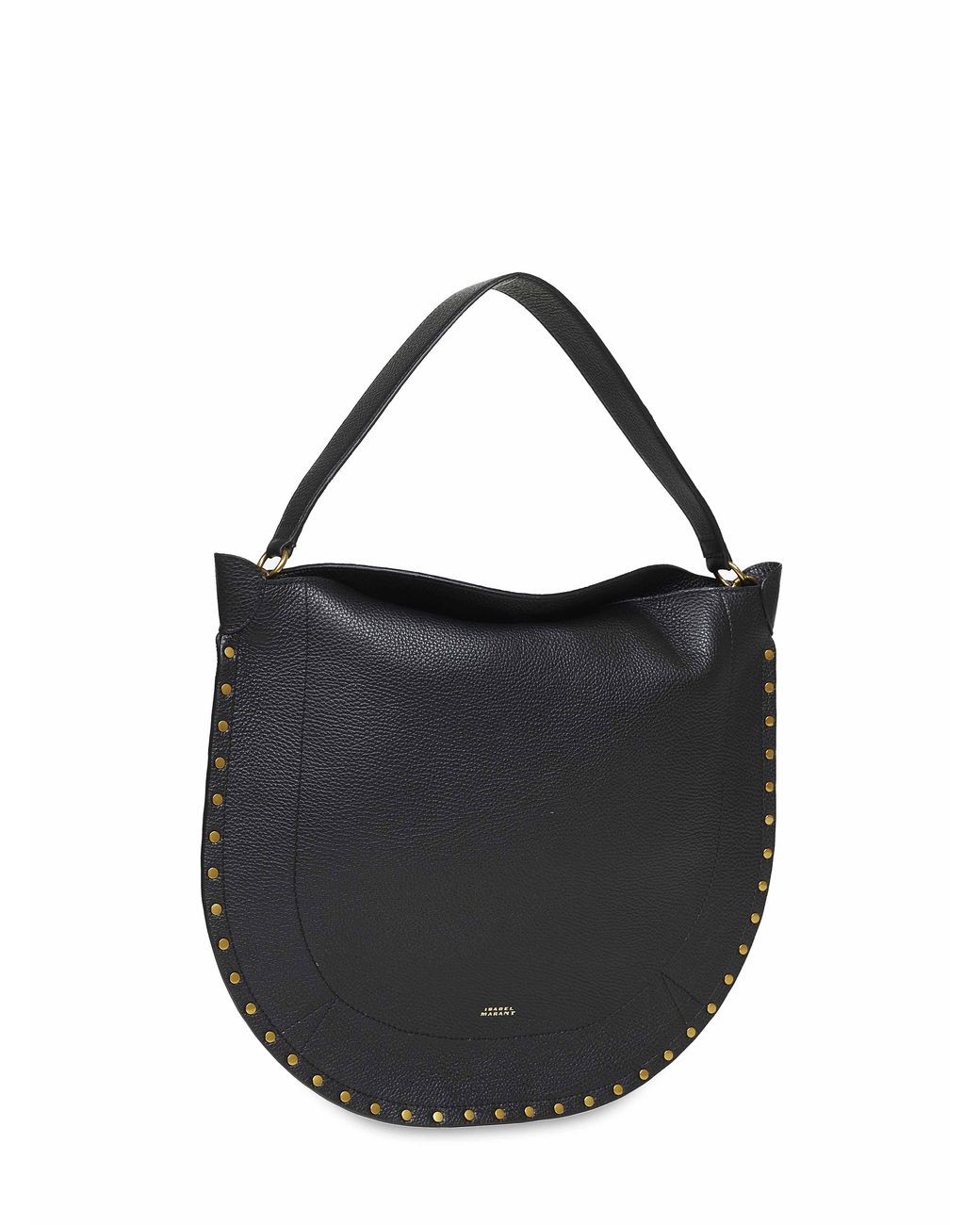 Isabel Marant Black Oskan Hobo Soft Shoulder Bag