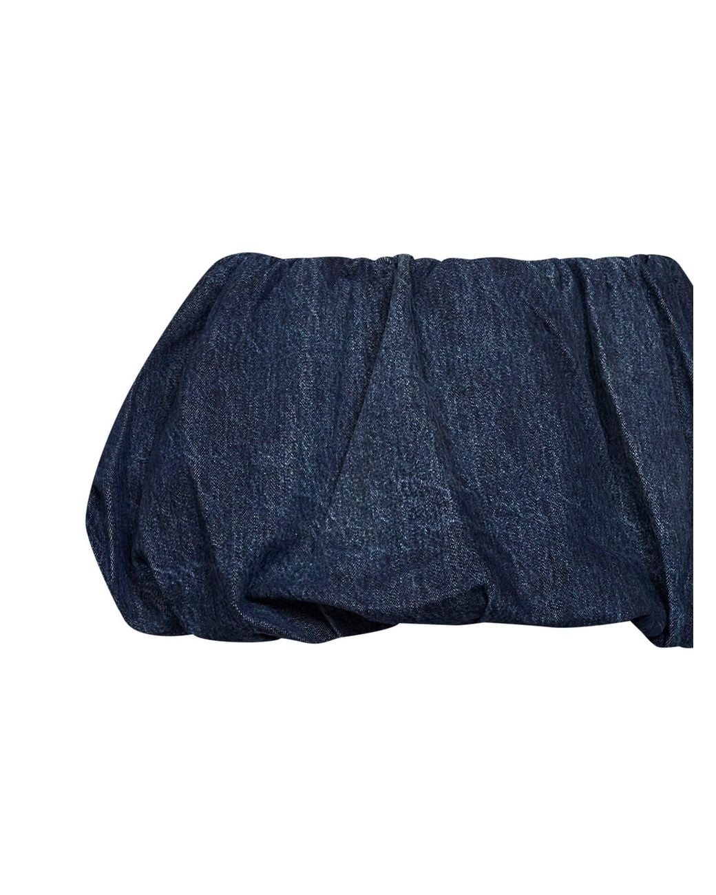 DIESEL Blue Denim Balloon Mini Skirt