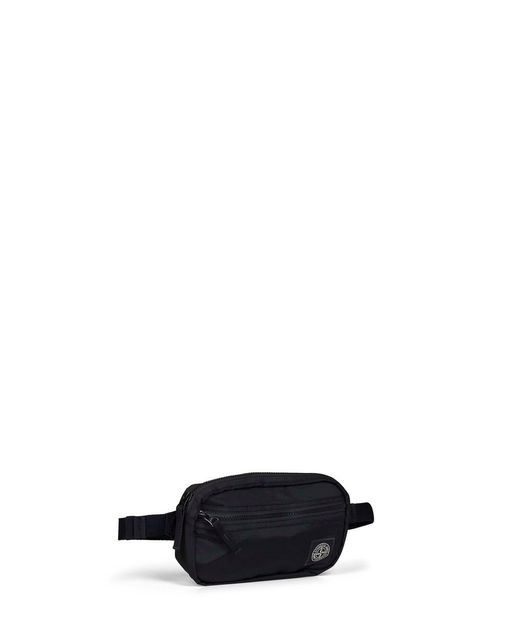 Stone Island White Nylon Metal Belt Bag for men